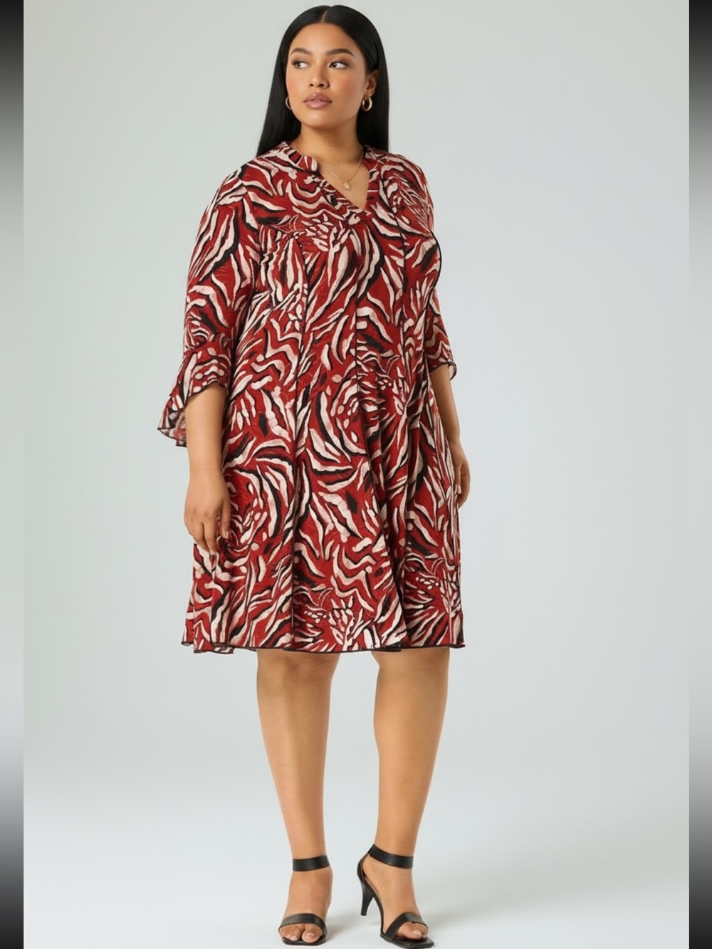 Zebra A-line Dress